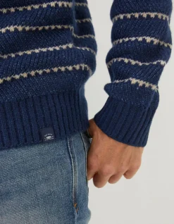Calder Stripe Crew Jumper