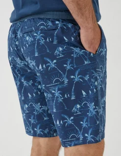 Camber Beach Print Swim Shorts