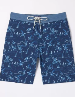 Camber Beach Print Swim Shorts