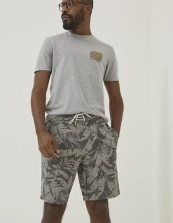 Camber Leaf Print Swim Shorts