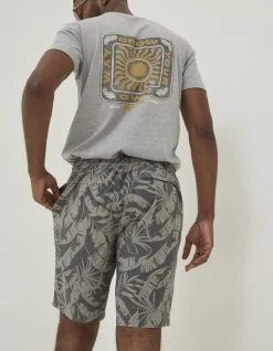 Camber Leaf Print Swim Shorts