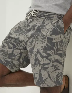 Camber Leaf Print Swim Shorts
