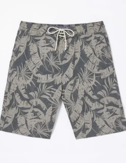 Camber Leaf Print Swim Shorts