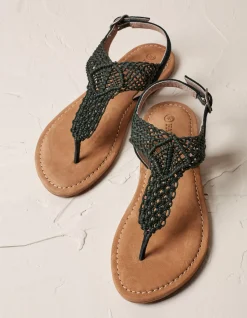 Carla Crochet Sandals