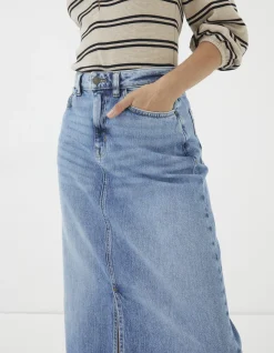 Carla Denim Midi Skirt