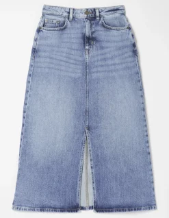 Carla Denim Midi Skirt