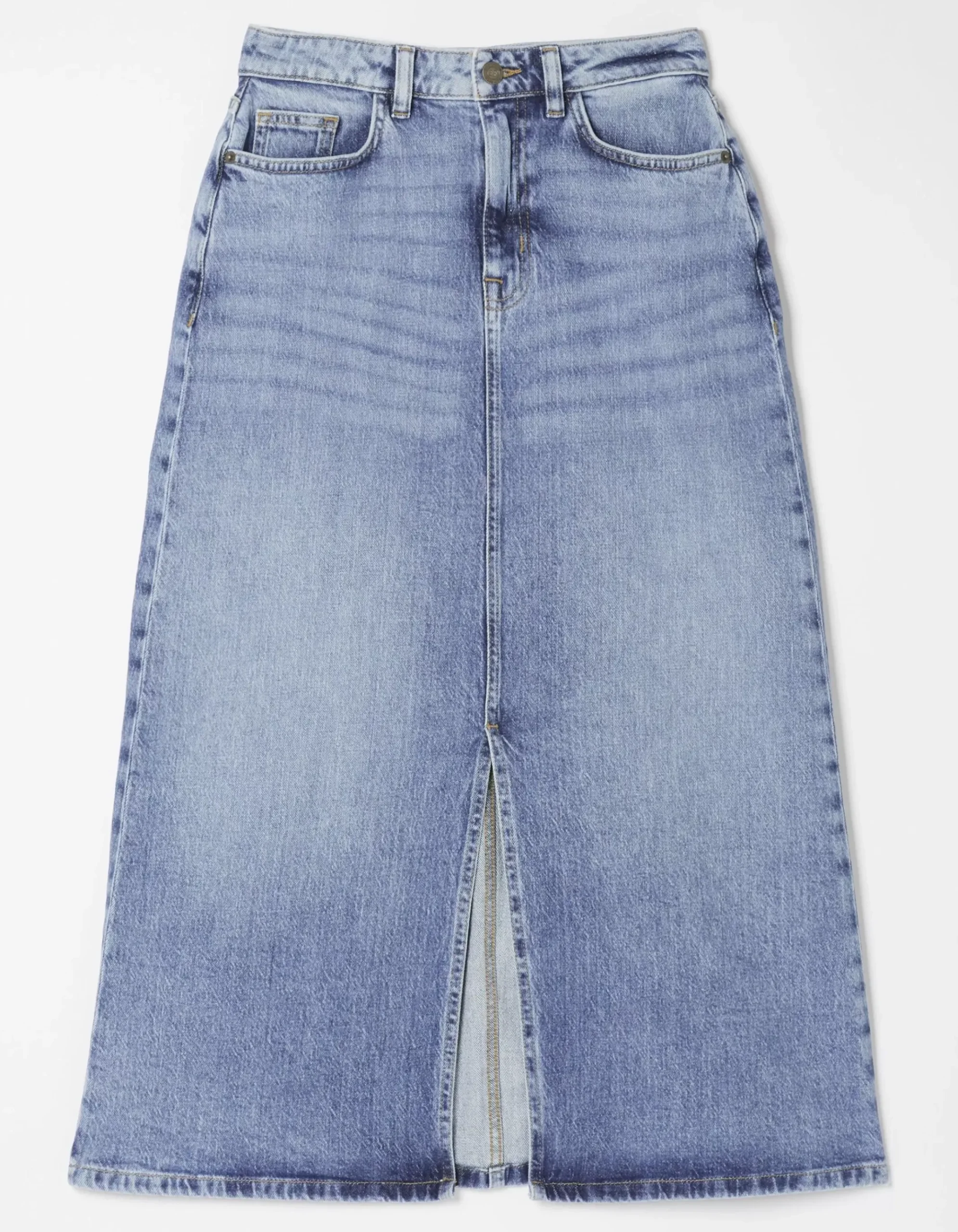 Carla Denim Midi Skirt