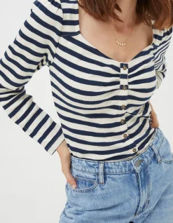 Carly Stripe Top