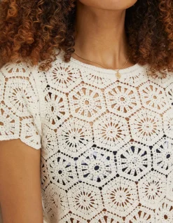 Carrie Crochet Top