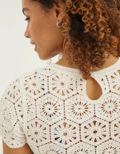 Carrie Crochet Top