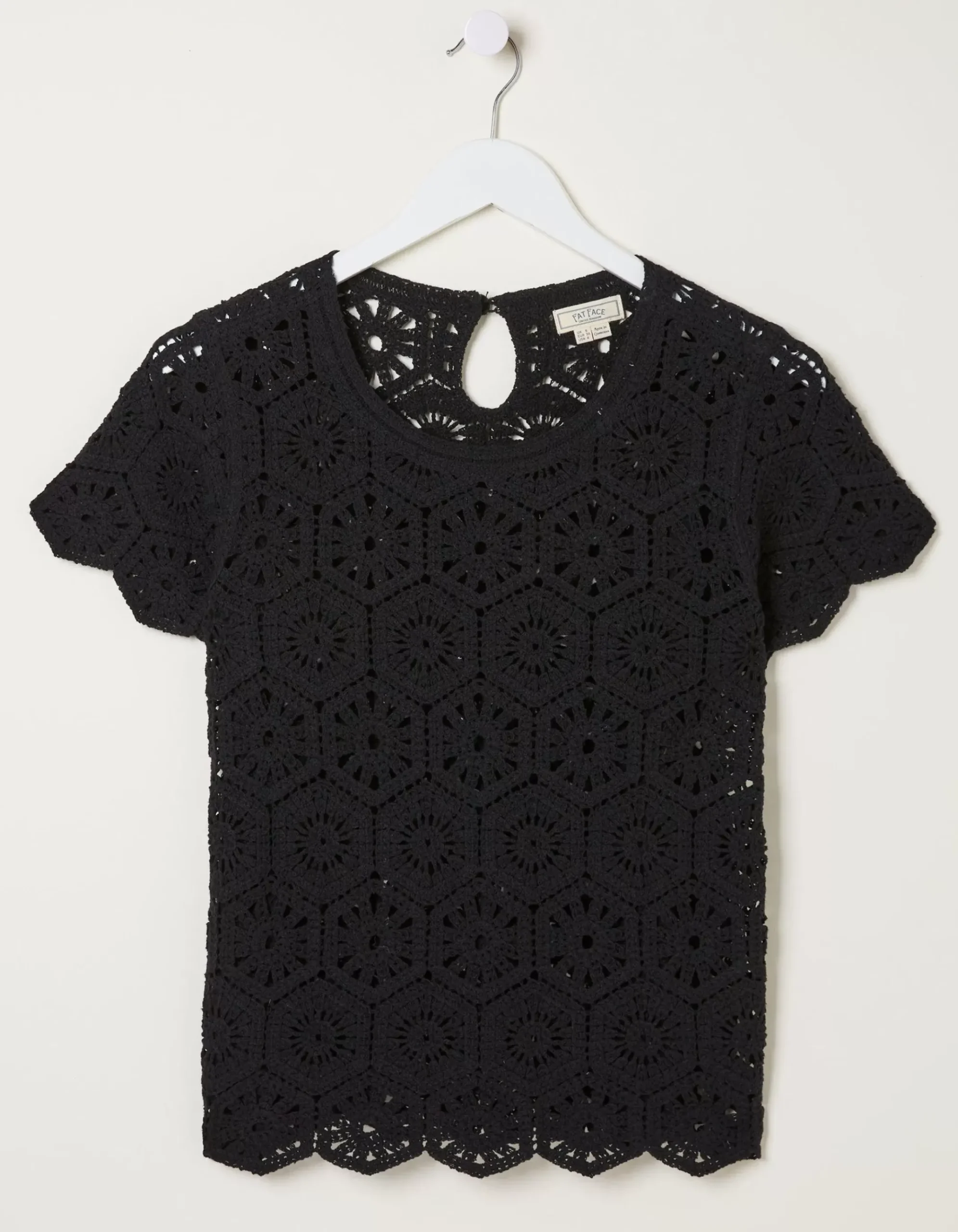 Carrie Crochet Top