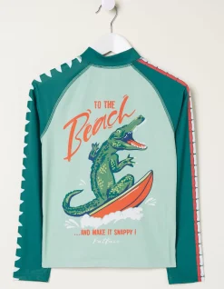 Carter Crocodile Rash Vest