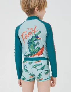 Carter Crocodile Trunks