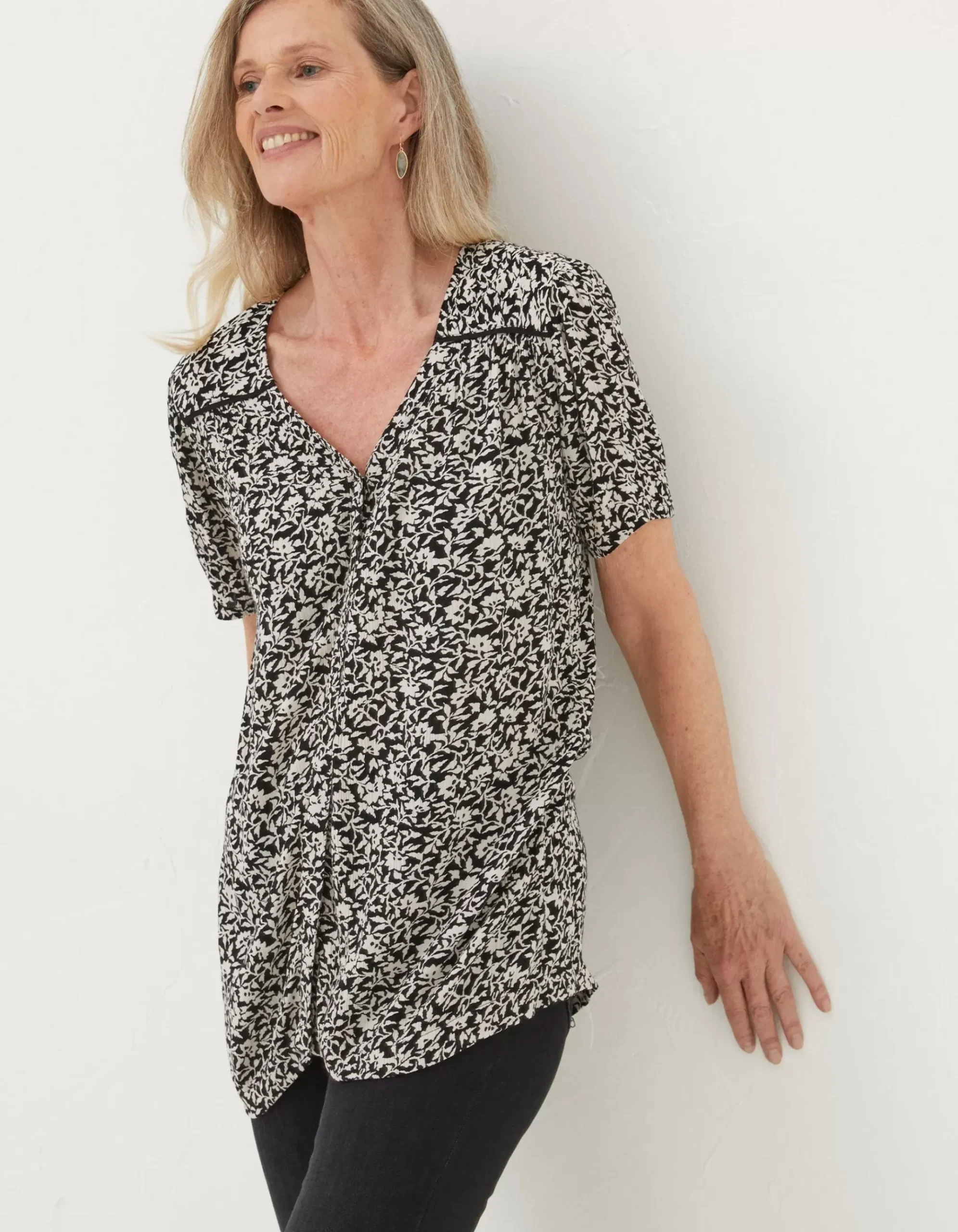 Cassidy Mono Vines Tunic