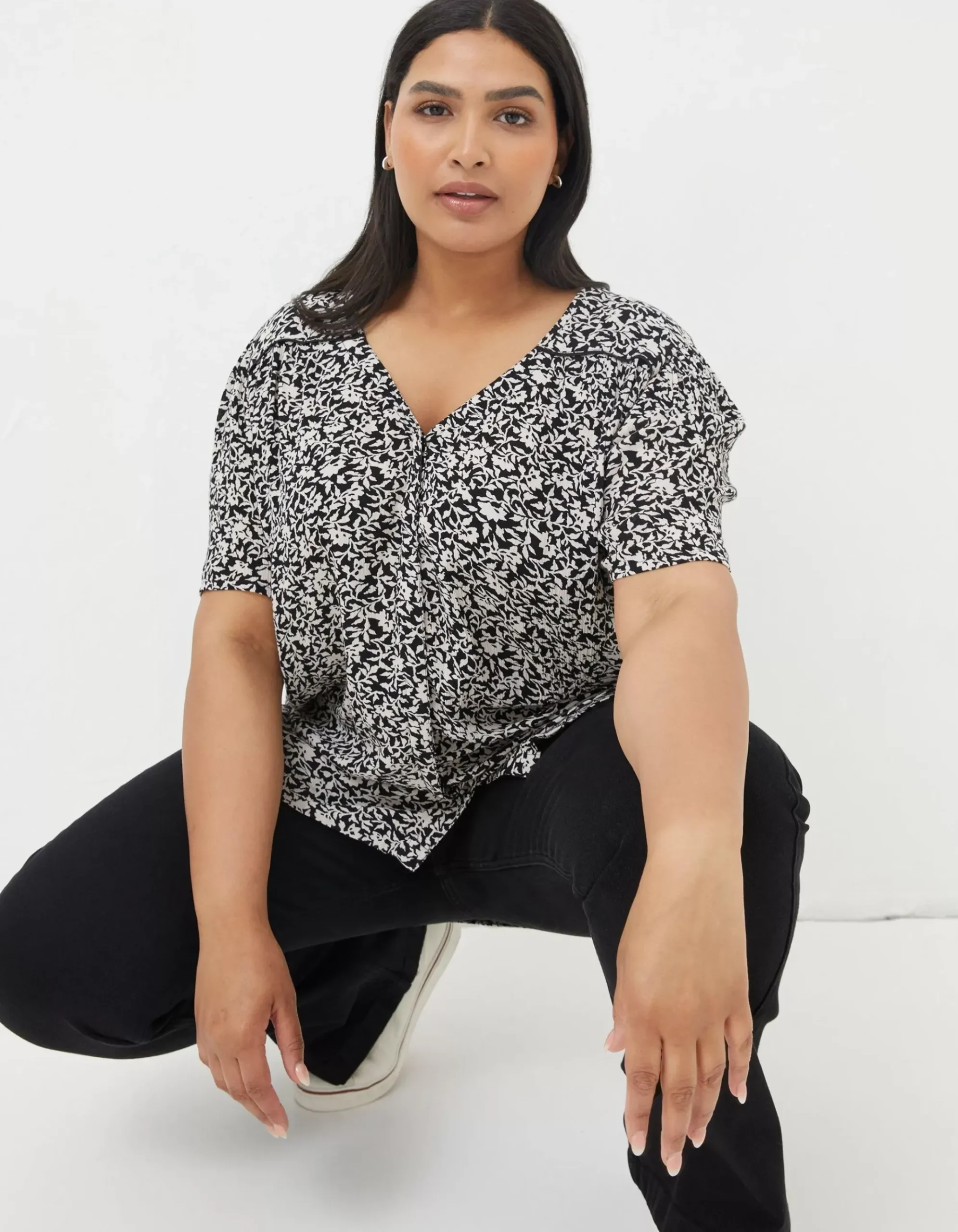 Cassidy Mono Vines Tunic