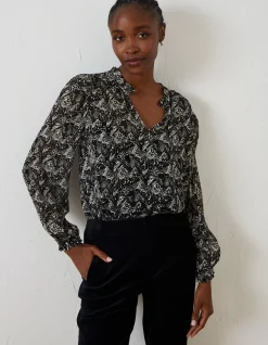 Charlie Abstract Blouse