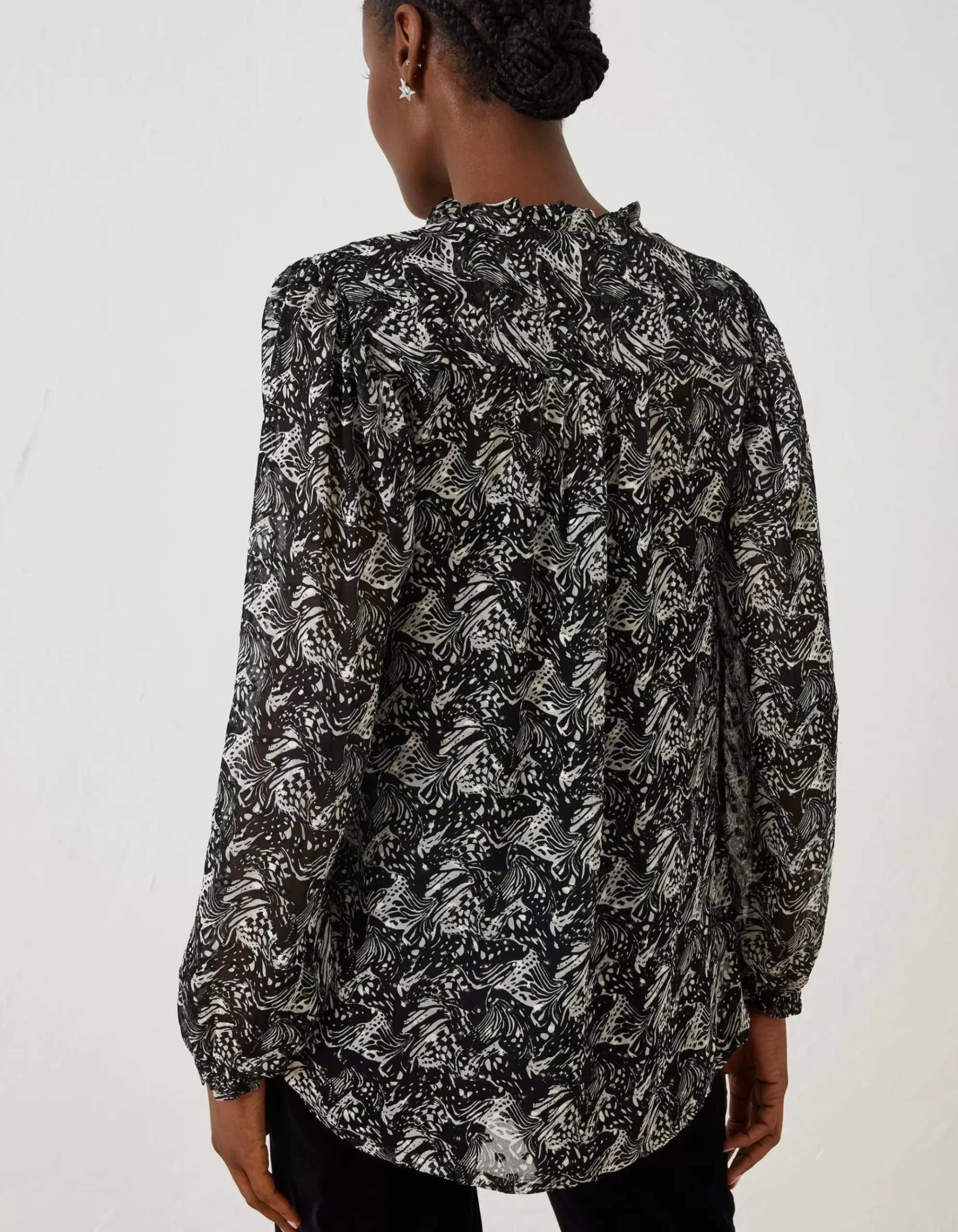 Charlie Abstract Blouse