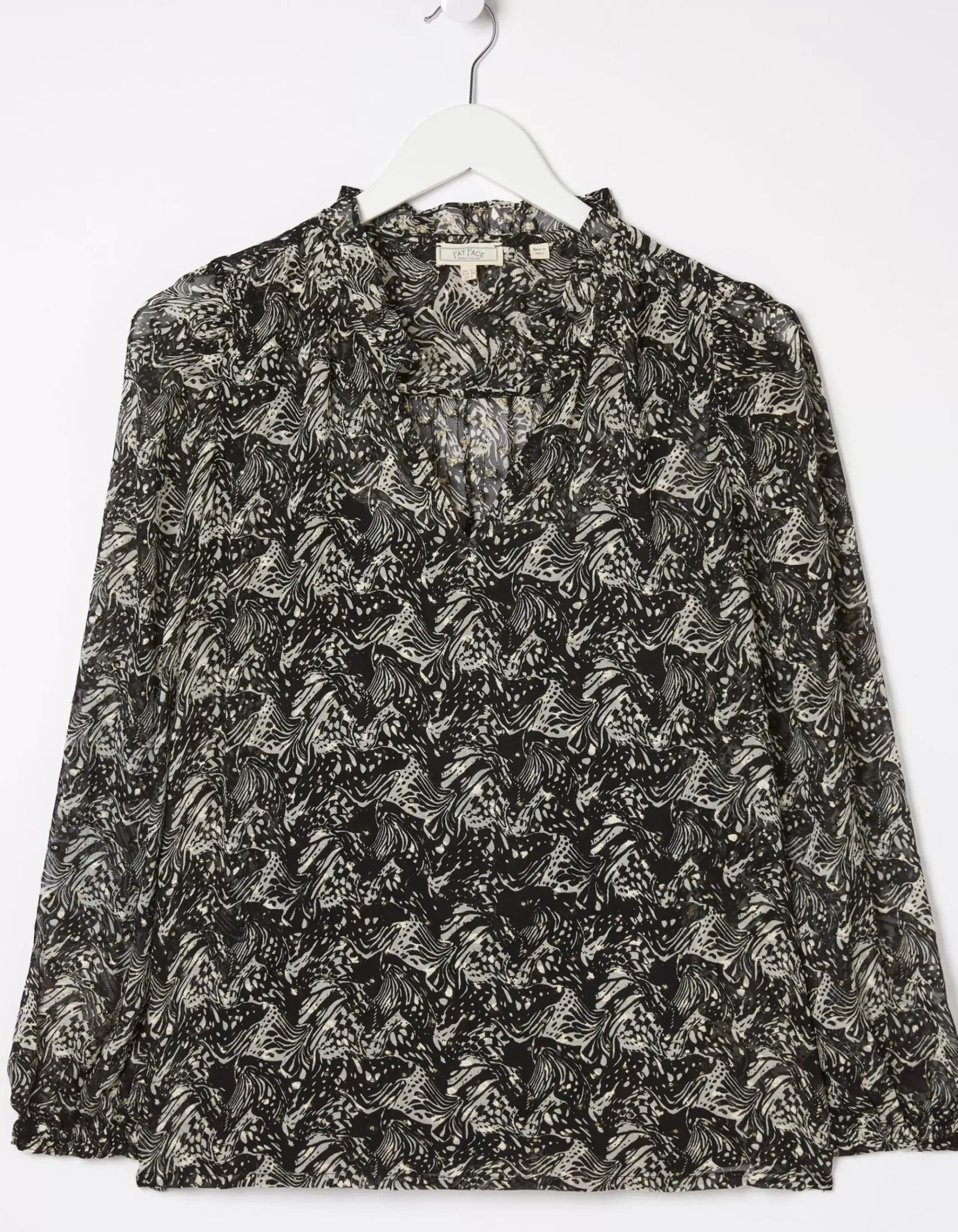 Charlie Abstract Blouse
