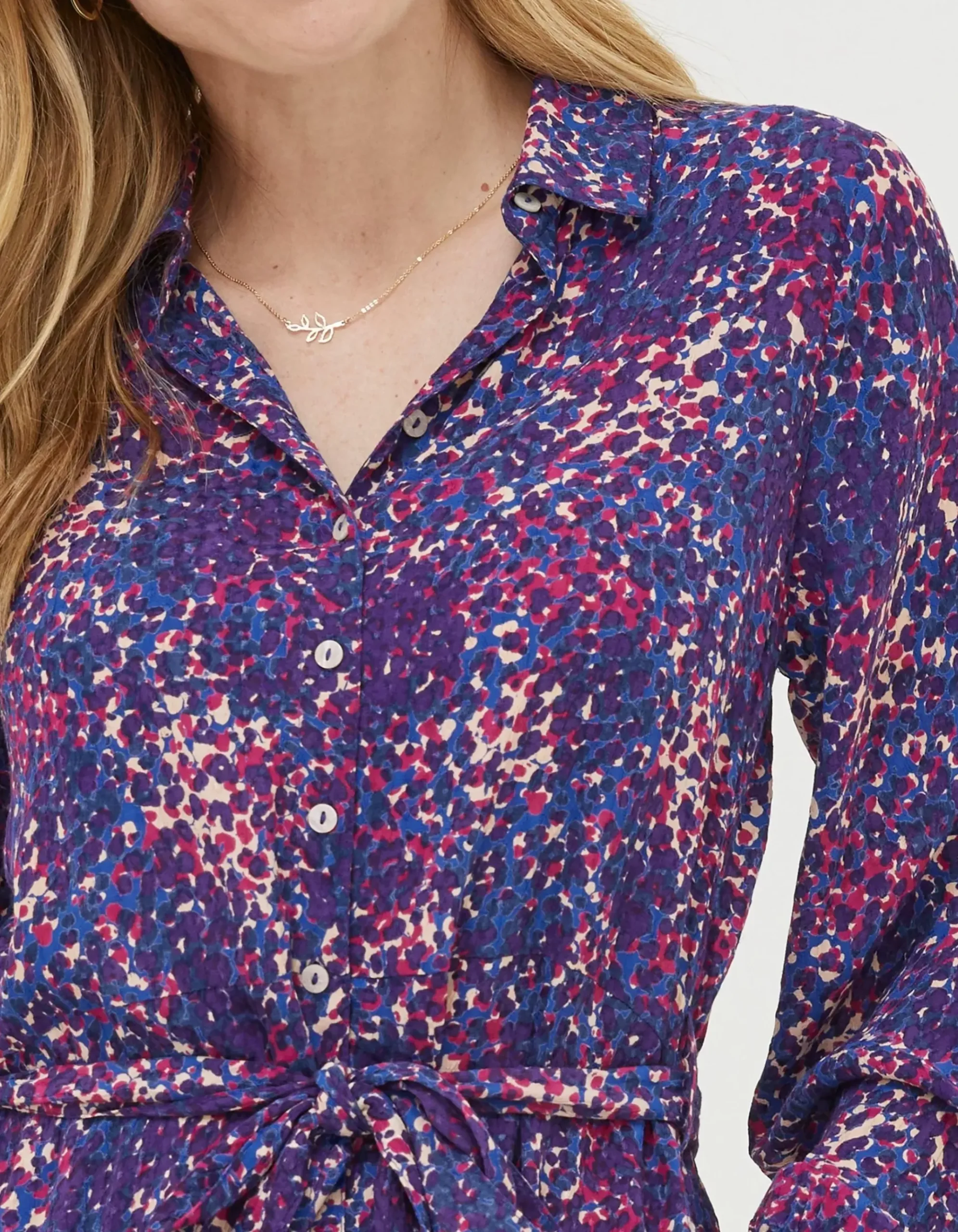 Charlie Spot Shirt Dress