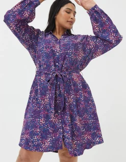 Charlie Spot Shirt Dress