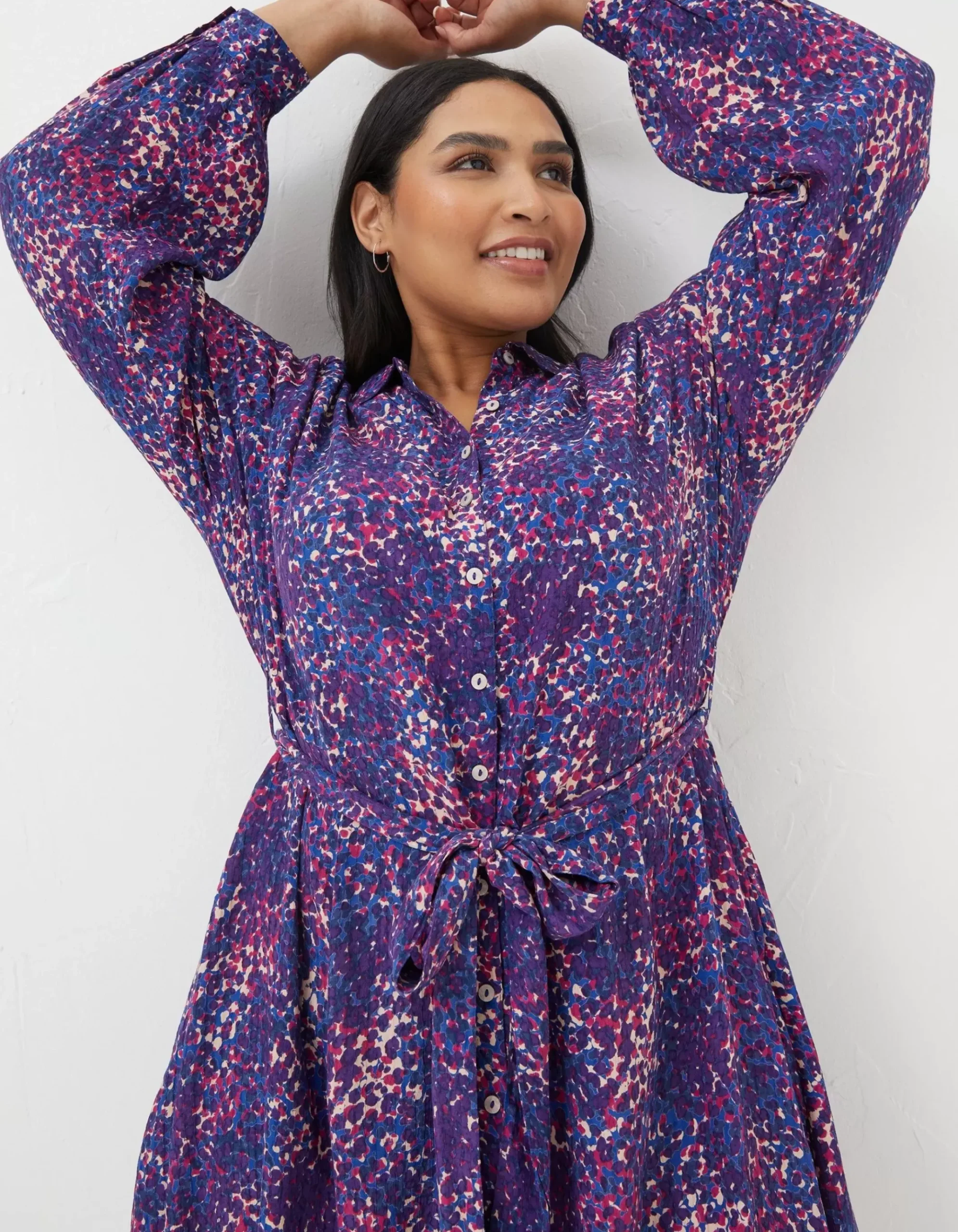 Charlie Spot Shirt Dress