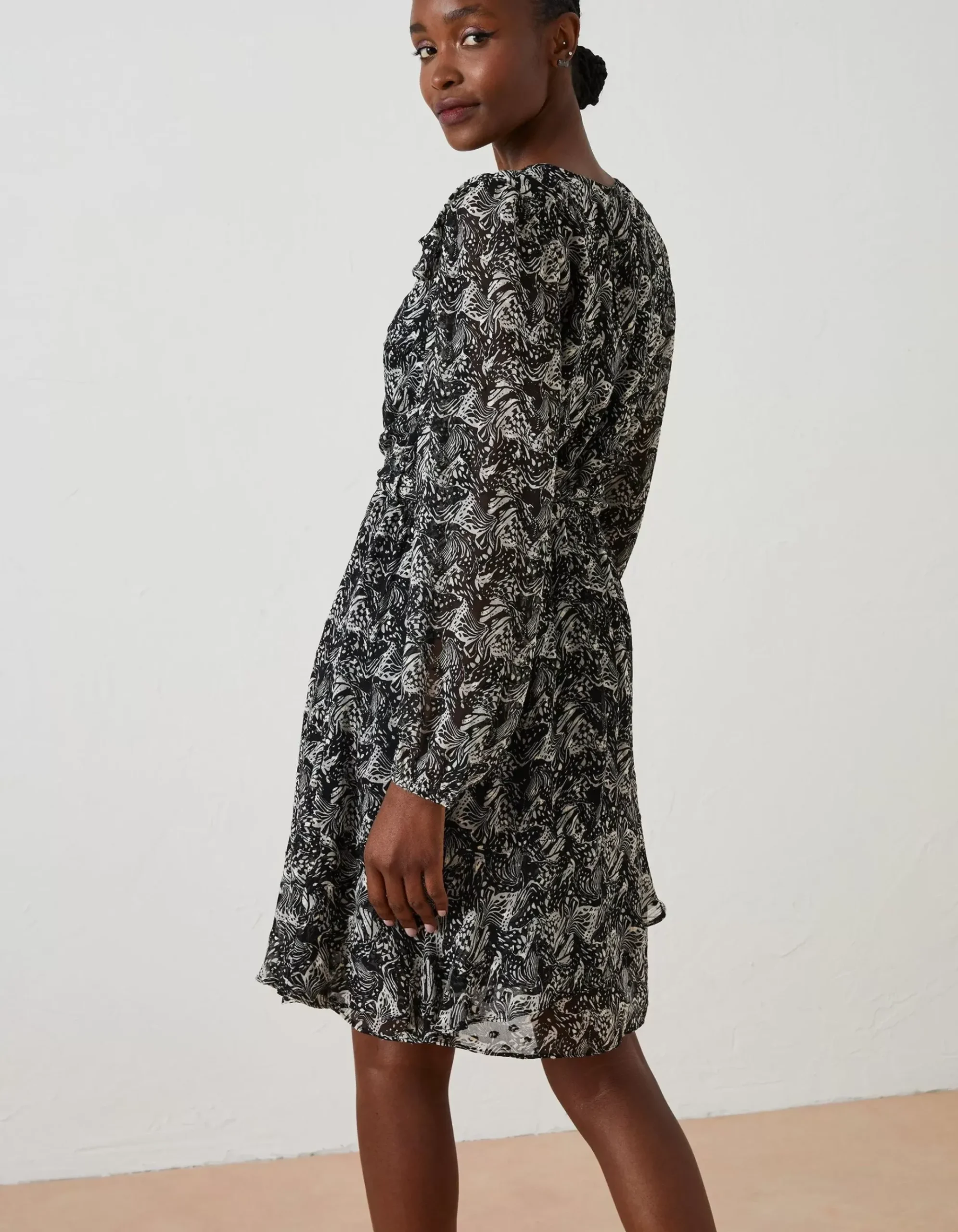 Charlotte Abstract Print Dress