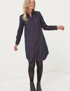 Chester Cord Check Dress