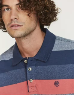 Chidden Stripe Polo