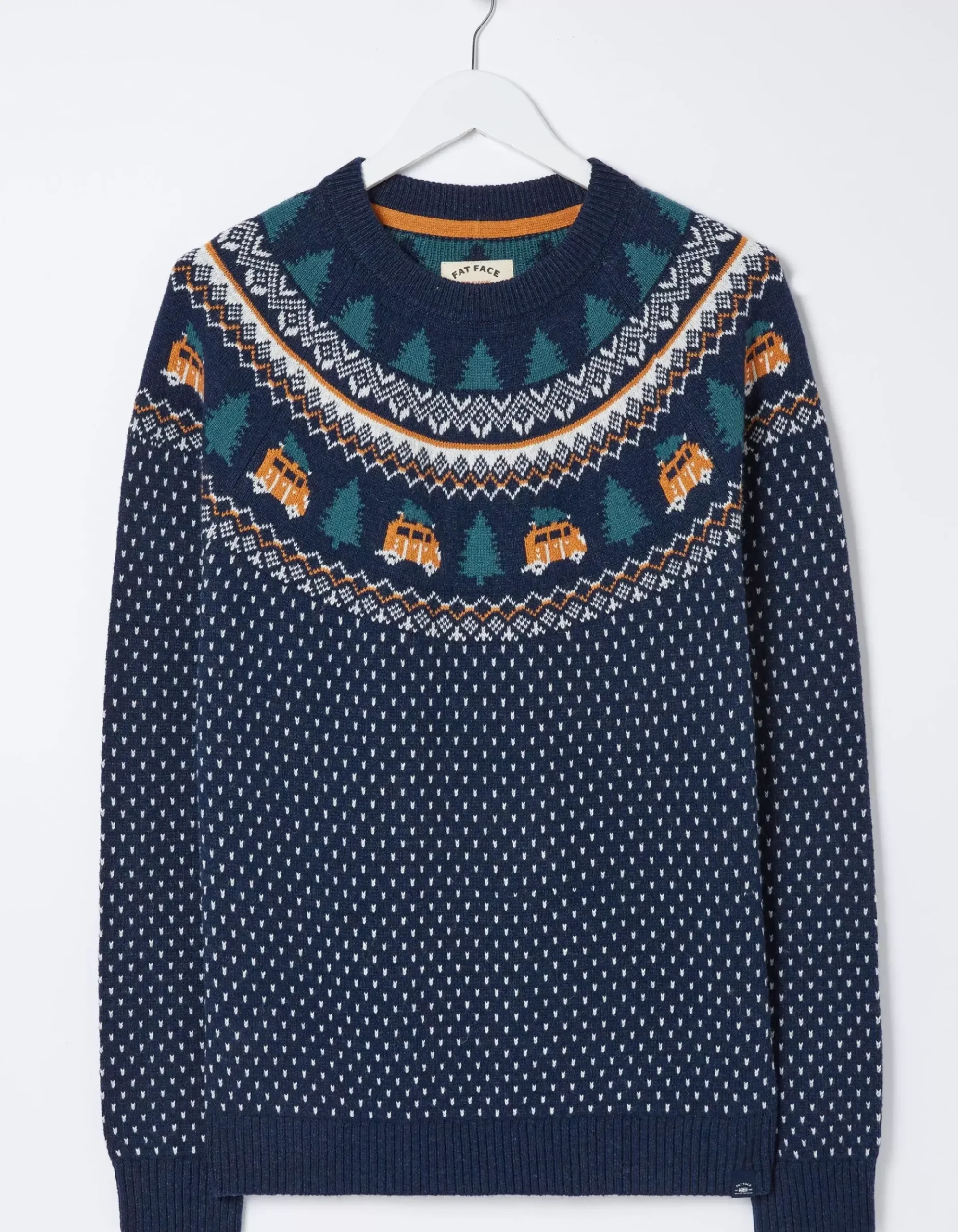 Christmas Campervan Fairisle Jumper