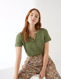 Clara Crochet Top
