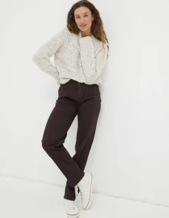 Cleo Canvas Barrel Leg Chino