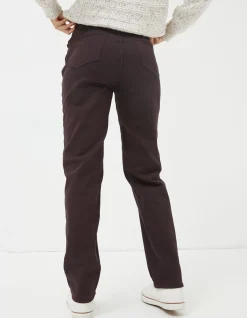 Cleo Canvas Barrel Leg Chino