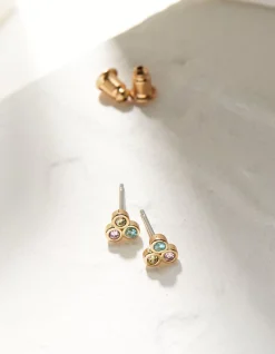 Cluster Gem Studs