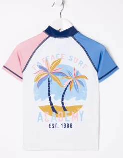 Colourblock Rash Vest
