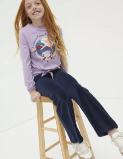 Cord Flared Legging
