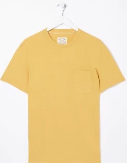 Cotton Linen Pocket T-Shirt