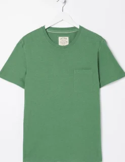 Cotton Linen Pocket T-Shirt