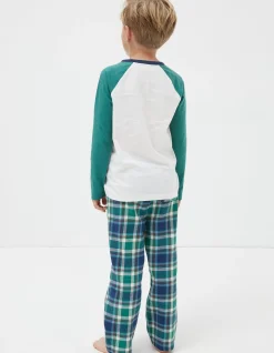 Crocodile Check Pyjama Set
