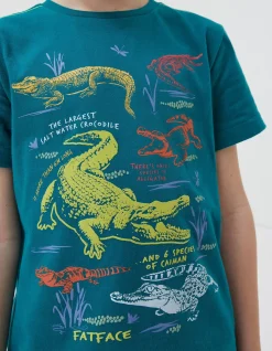 Crocodile Info Jersey T Shirt