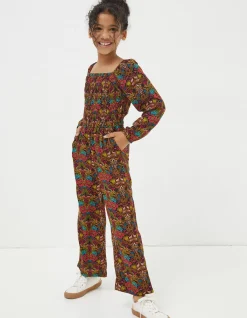 Daisy Floral Print Jumpsuit