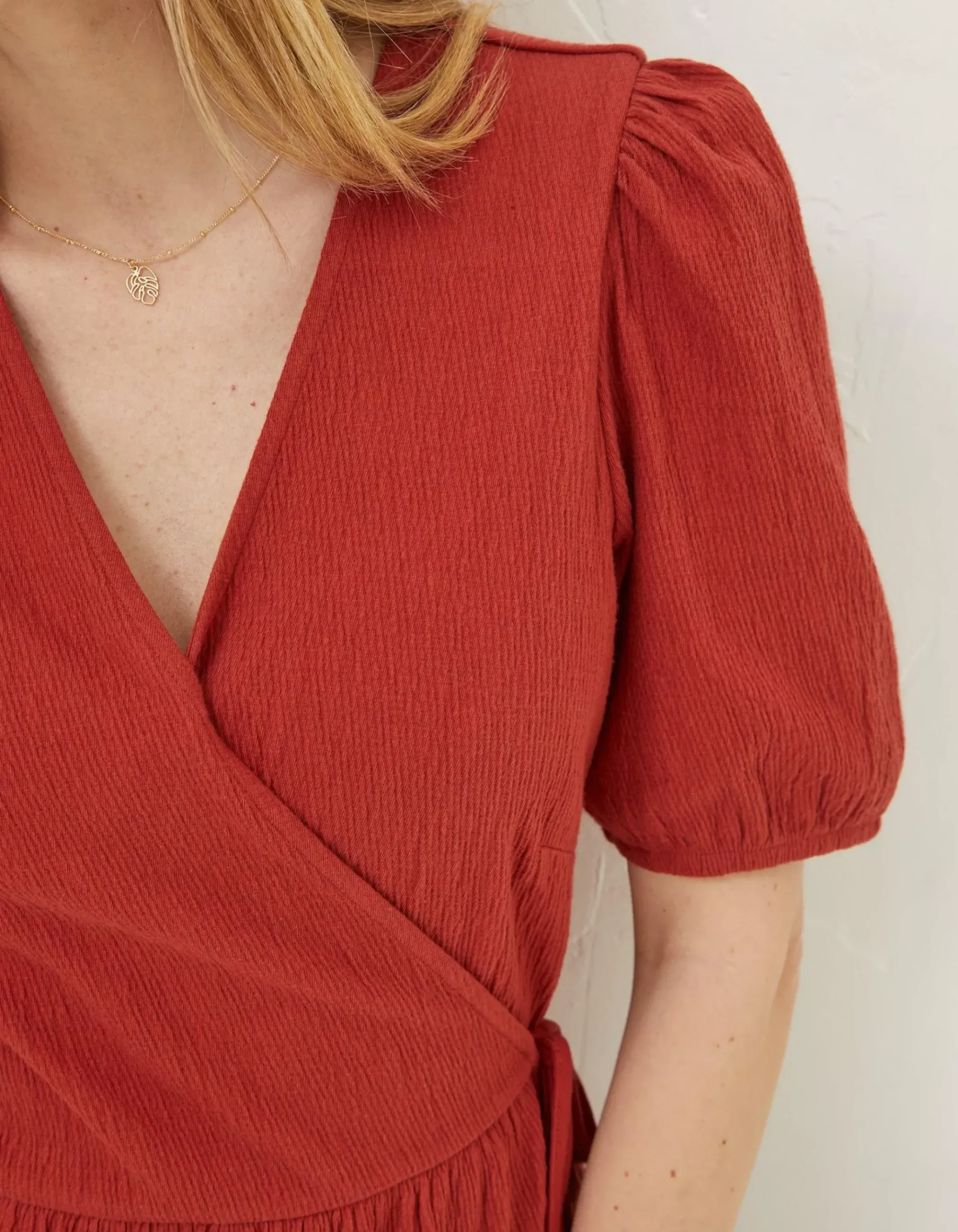 Danica Jersey Wrap Dress
