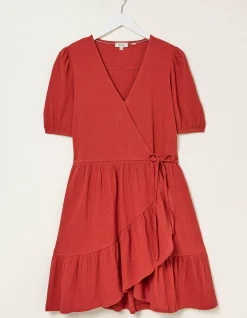 Danica Jersey Wrap Dress