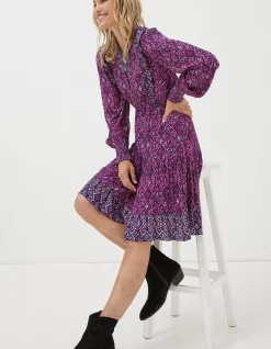 Darcey Ikat Geo Dress