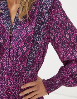 Darcey Ikat Geo Dress