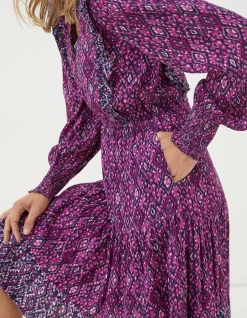 Darcey Ikat Geo Dress