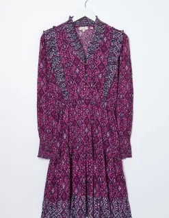 Darcey Ikat Geo Dress