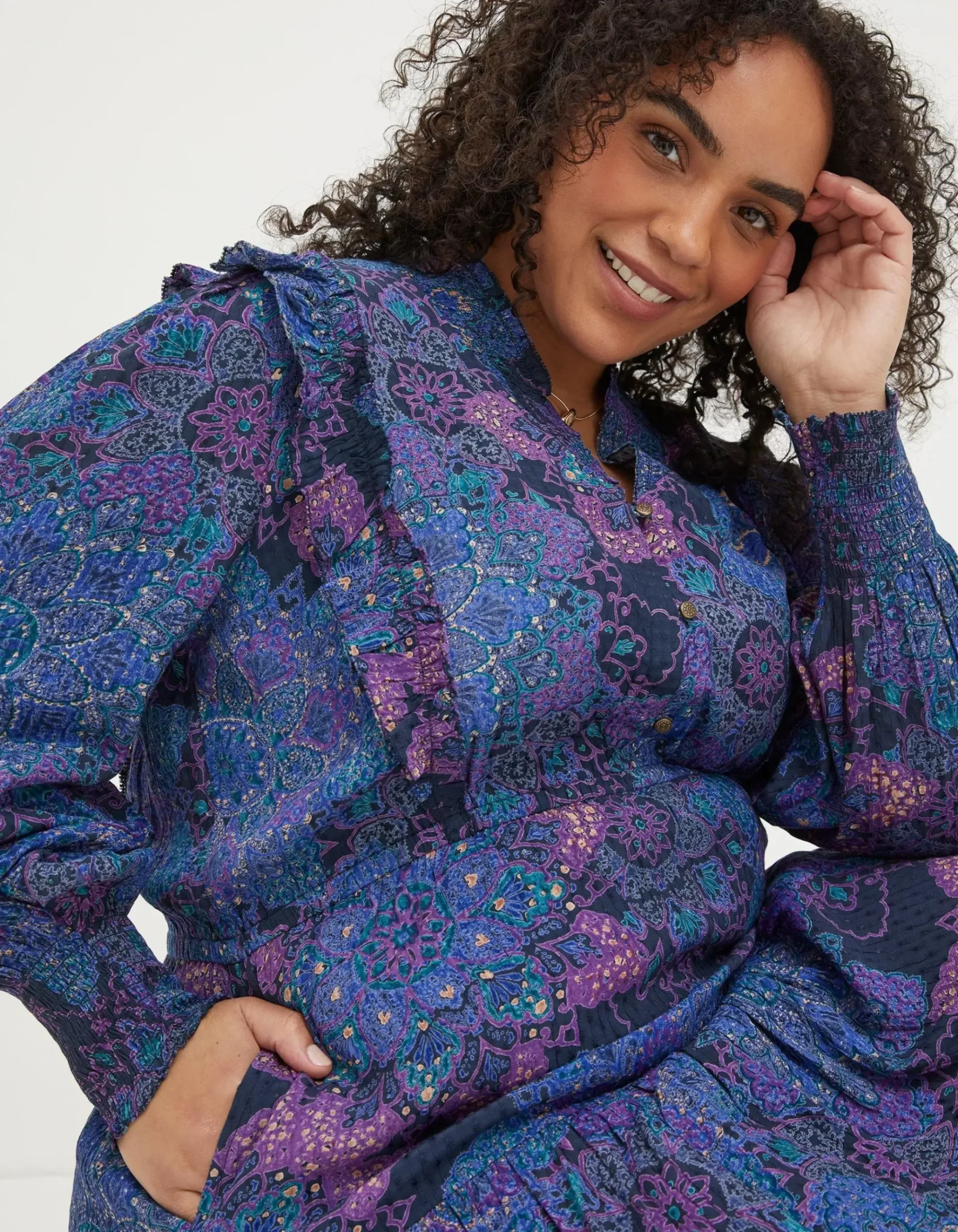 Darcey Mosaic Geo Dress
