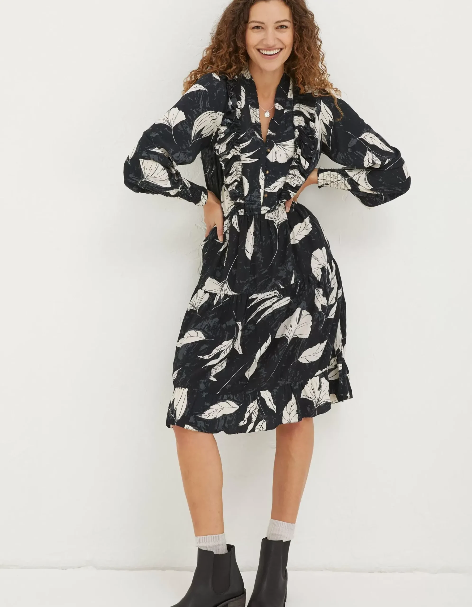 Darcey Twilight Leaves Dress