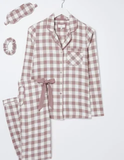 Debbie Check Pyjamas Gift Box Set