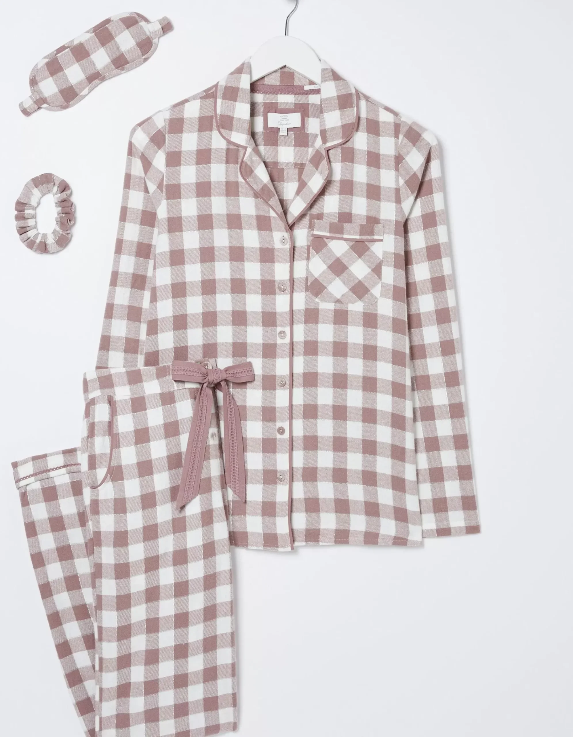 Debbie Check Pyjamas Gift Box Set